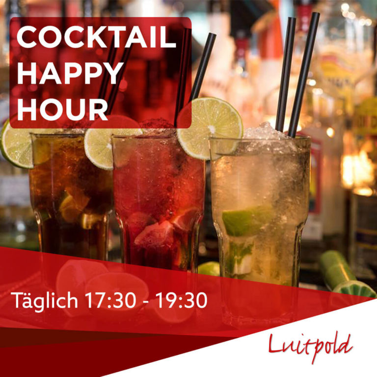 Cocktail happy hour Luitpold Bamberg Boulevard Café & Bar